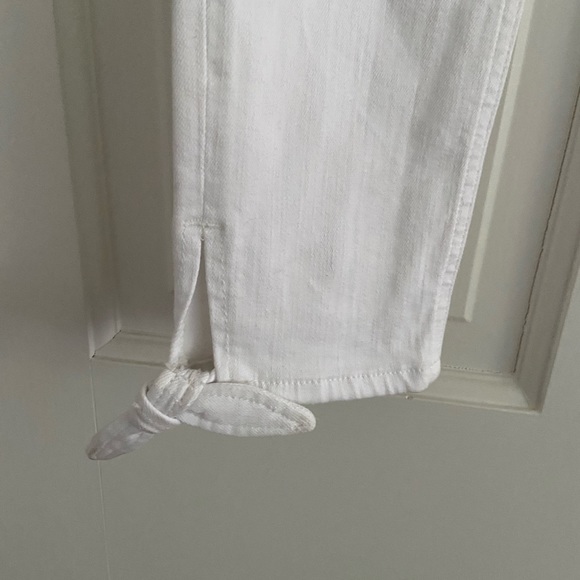 RAG & BONE white ankle tie jeans - Picture 2 of 6